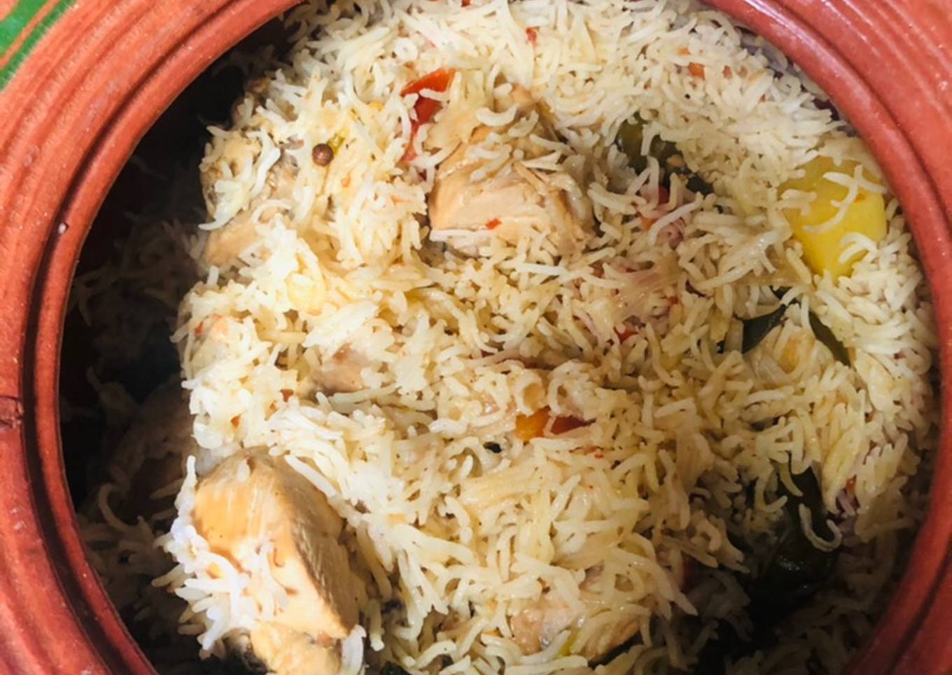 Handi Masala chicken Biryani annie ke kitchen se☺️