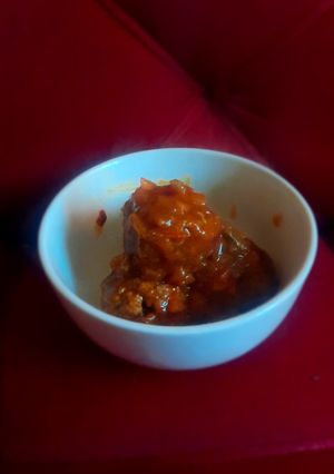 Una foto de Albóndigas en salsa roja