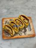 Smoked cheese roll bread