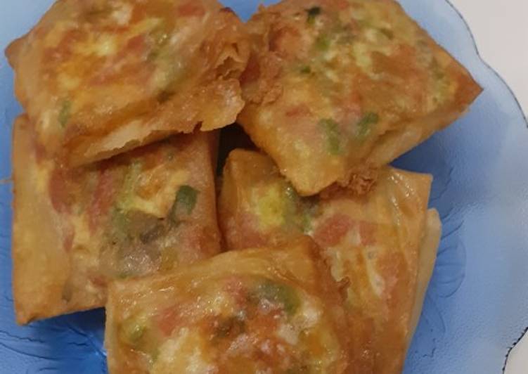 Resep Martabak Telor Sosis 🥚 Anti Gagal