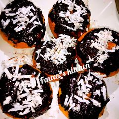 Dark Chocolate doughnuts A picture of Dark Chocolate doughnuts.