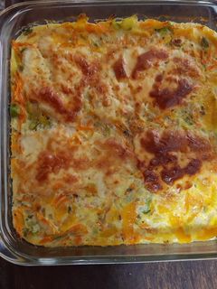 Una foto de Tortilla de verduras al horno