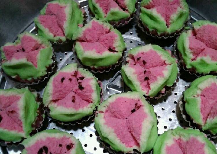 Bolu Kukus Mekar Semangka 🍉🍉