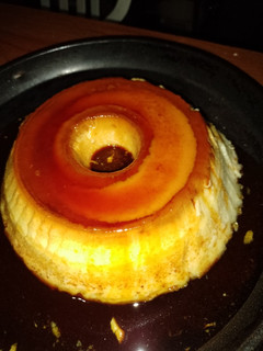 Una foto de Flan casero