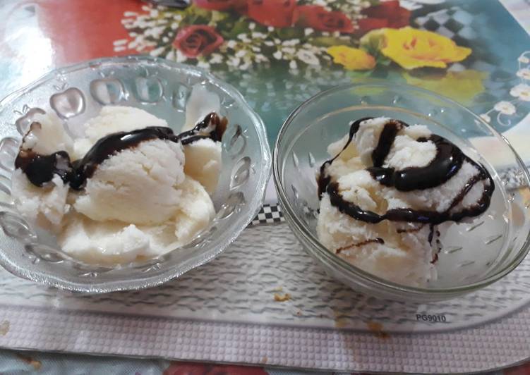 How to Prepare Perfect Vanilla ice cream