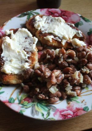 Una foto de Supremas y ensalada de tosropo, súper suprema