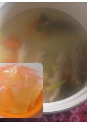 Foto resep Kaldu ceker mpasi