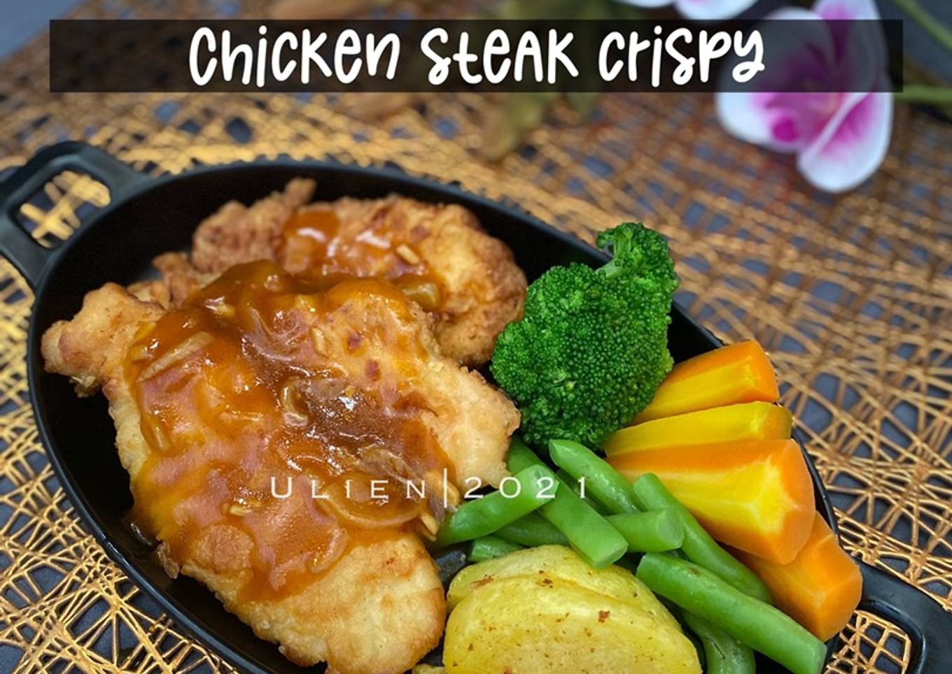 Chicken steak crispy