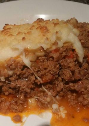 Una foto de Pastel de papa (¿o de carne?)