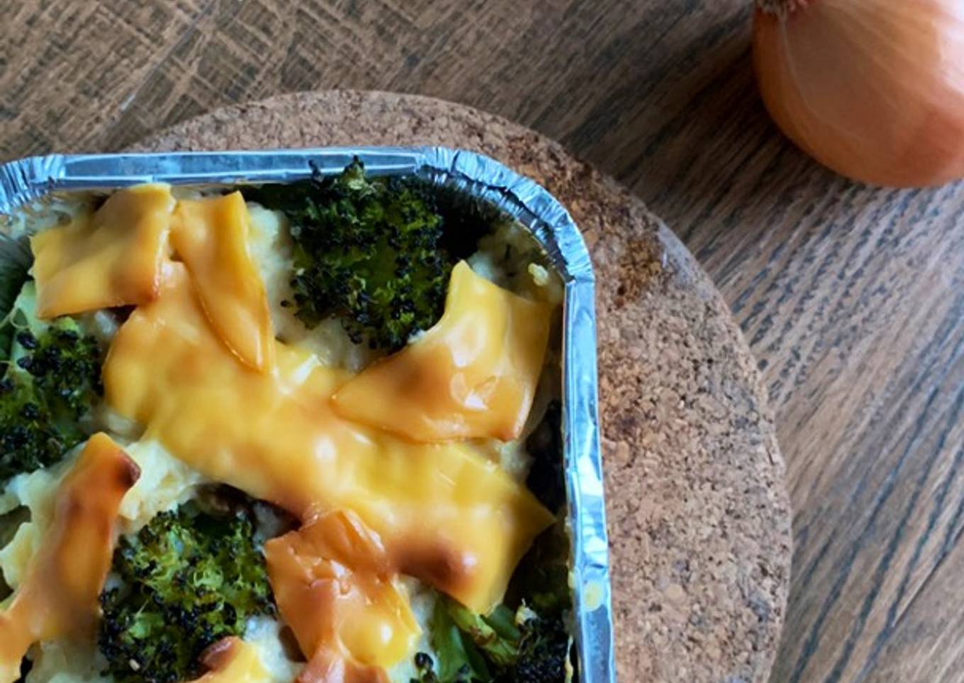Potato brocoli n cheese