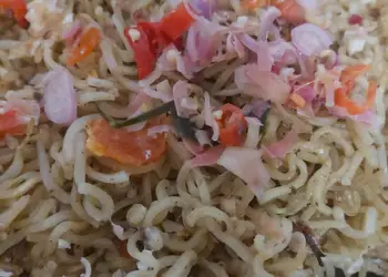 Cara Memasak Cepat Mie Goreng Terasi Sambal Matah Nikmat Lezat