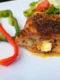 Pollo Relleno de Cebolla y Queso al Limón
