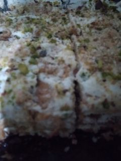 صورة لوصفة طبقات على طريقة رمودة 😋