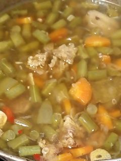 Foto resep Sayur buncis wortel daging