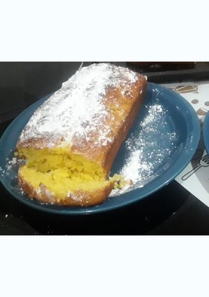 Una foto de Budín de naranja