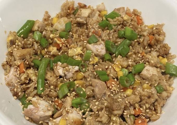 Steps to Prepare Ultimate Easy Chicken Fried Rice