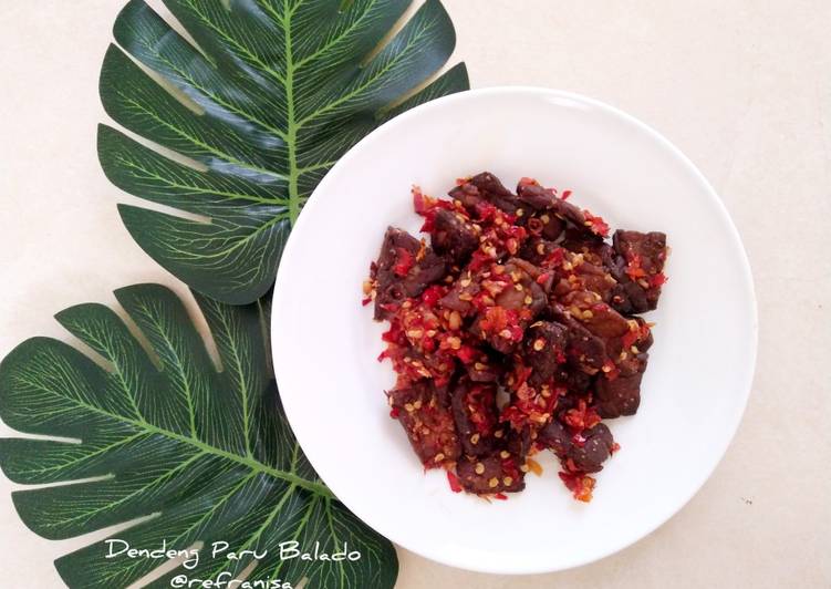 Dendeng Paru Balado