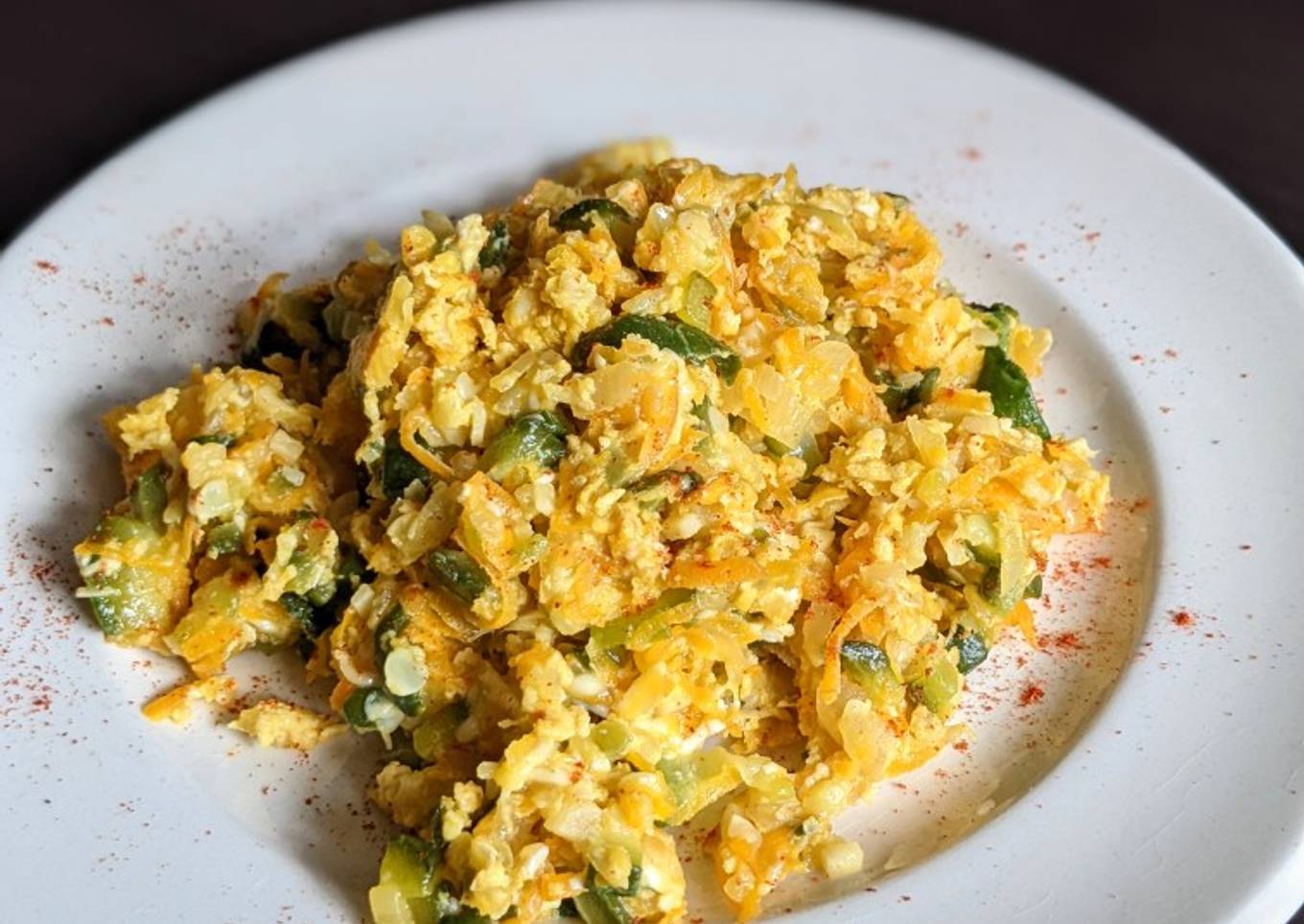 Zapallitos revueltos con zanahoria 🥕