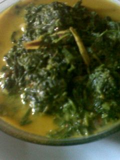 Foto resep Sayur Daun Singkong Kuah Santan