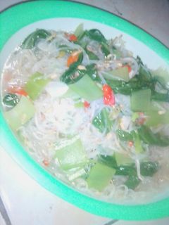Foto resep Bihun kuah sayur pedas
