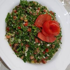 Tabbouleh تبولة A picture of Tabbouleh تبولة.
