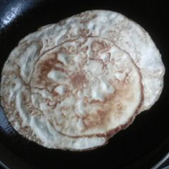 A picture of Vanilla banana flavored pancakes.