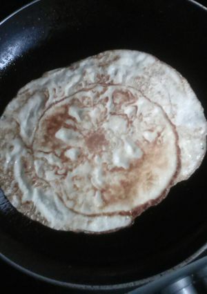 A picture of Vanilla banana flavored pancakes.