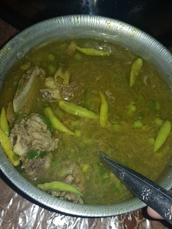 Langkah Gampang Menyiapkan Resep Asem asem iga sapi yang Bikin Ngiler