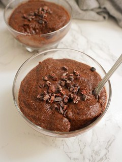 Una foto de Mousse de chocolate con 2 ingredientes 🍫