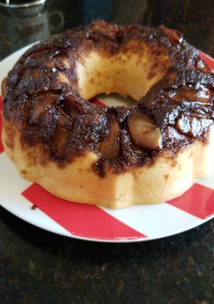Una foto de Torta de manzana