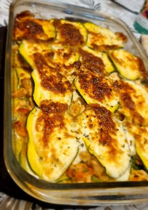 Una foto de Lasagna de zapallitos