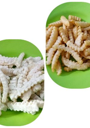 Foto resep Kentang goreng crinkle (french fries)