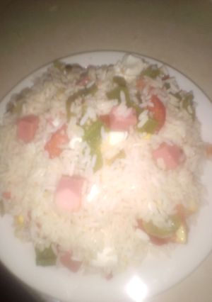 صورة لوصفة سلطة الرز