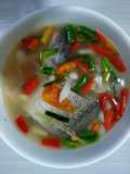 Tom Yum with Sea Bass