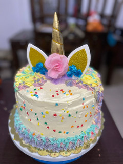 Una foto de Torta Unicornio
