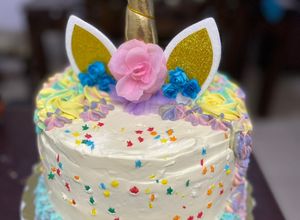 Una foto de Torta Unicornio