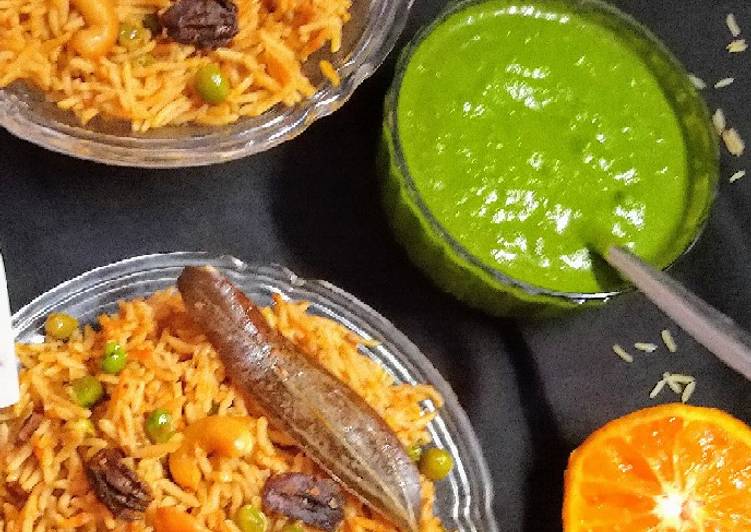 Veg biryani pulao