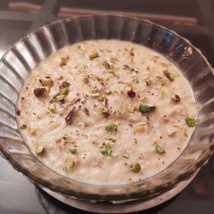 A picture of Makhana kheer.