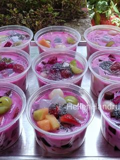 Foto resep Ximilu Es Buah Hongkong pinky