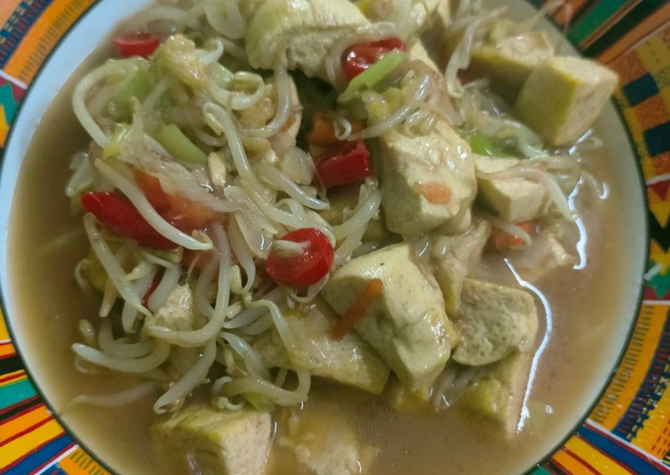 Sayur Toge Tahu