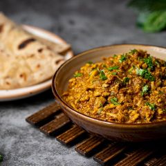 A picture of Egg Kheema Masala.