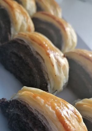 Zdjęcie przepisu Francuskie ślimaczki z makiem.