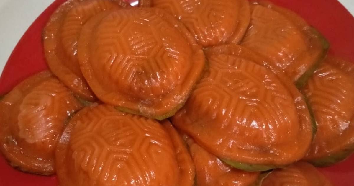 Resep Angku kue/kura kura oleh Victory Huang - Cookpad