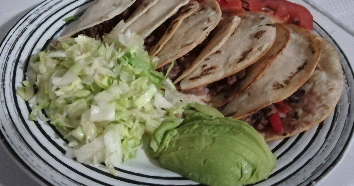 Taquitos de Carne molida Receta de Diana Beltrán Cookpad