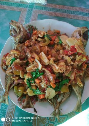 Foto resep Ikan peda,saus telur