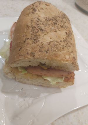 A picture of Chicken Pie Sub.