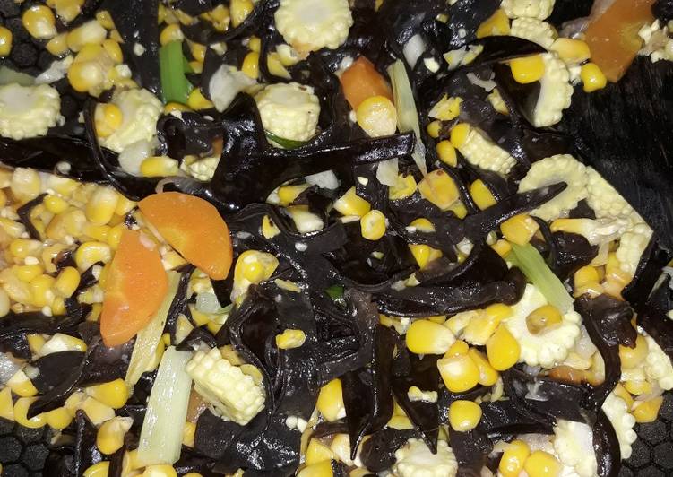 Cara Gampang Menyiapkan Tumis sayuran kukus pink salt yang Lezat