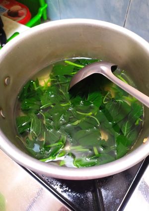 Foto resep Sayum bayam bening simpel