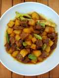Semur kentang daging
