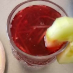 A picture of Fruity zobo.